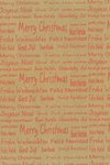 Geschenkpapier 70cm x 100m "Frohe Weihnachten" rot