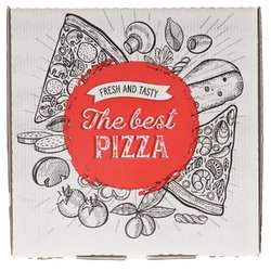 Pizzakartons Venezia 30cm x 30cm x 3cm