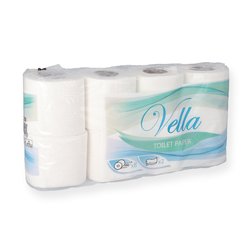 Toilettenpapier 2-lagig Tissue 250Blatt je Rolle 100% Zellstoff
