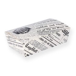 Fingerfood-Box 160x115x55mm "Zeitung"