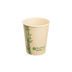 Kaffeebecher Bambus 200ml mit PLA-Beschichtung