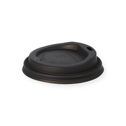 Deckel CPLA für Kaffeebecher 80mm schwarz